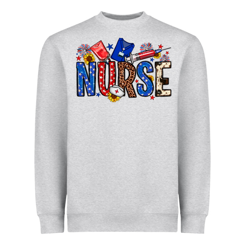 American Nurse Heavyweight Sweatshirt by Neo Western | Teevron