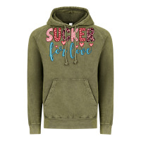 Vintage Olive sucker for love Vintage Hoodie - JahusDesignShop