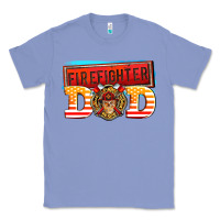 Colony Blue firefighter dad Classic Tee - AdoDesignShop