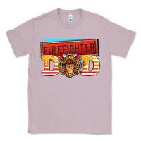 Lilac firefighter dad Classic Tee - AdoDesignShop