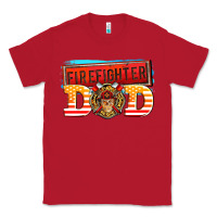 Red firefighter dad Classic Tee - AdoDesignShop