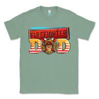 Sage firefighter dad Classic Tee - AdoDesignShop
