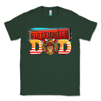 Sports Green firefighter dad Classic Tee - AdoDesignShop