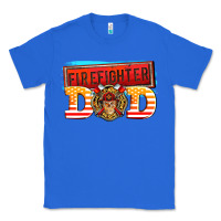 True Royal firefighter dad Classic Tee - AdoDesignShop