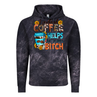Cloud Black i pretend coffee helps but i'm still a bitch Vintage Hoodie - Zillion Design Studio