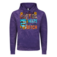 Cloud Purple i pretend coffee helps but i'm still a bitch Vintage Hoodie - Zillion Design Studio