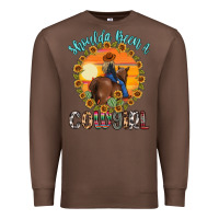 Chestnut shoulda been a cowgirl Premium Sweatshirt - MaliasSmallBusiness