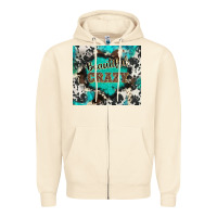 Sandshell western beautiful crazy Zipper Hoodie - BarkalooDesign
