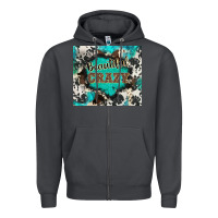 Smoke western beautiful crazy Zipper Hoodie - BarkalooDesign