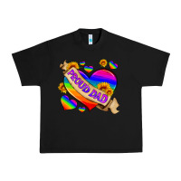 Black lgbtq proud dad Urban Heavy Tee - HRA Design Shop