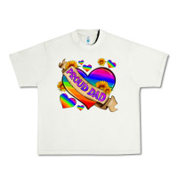 Lgbtq Proud Dad Urban Heavy Tee | Teevron