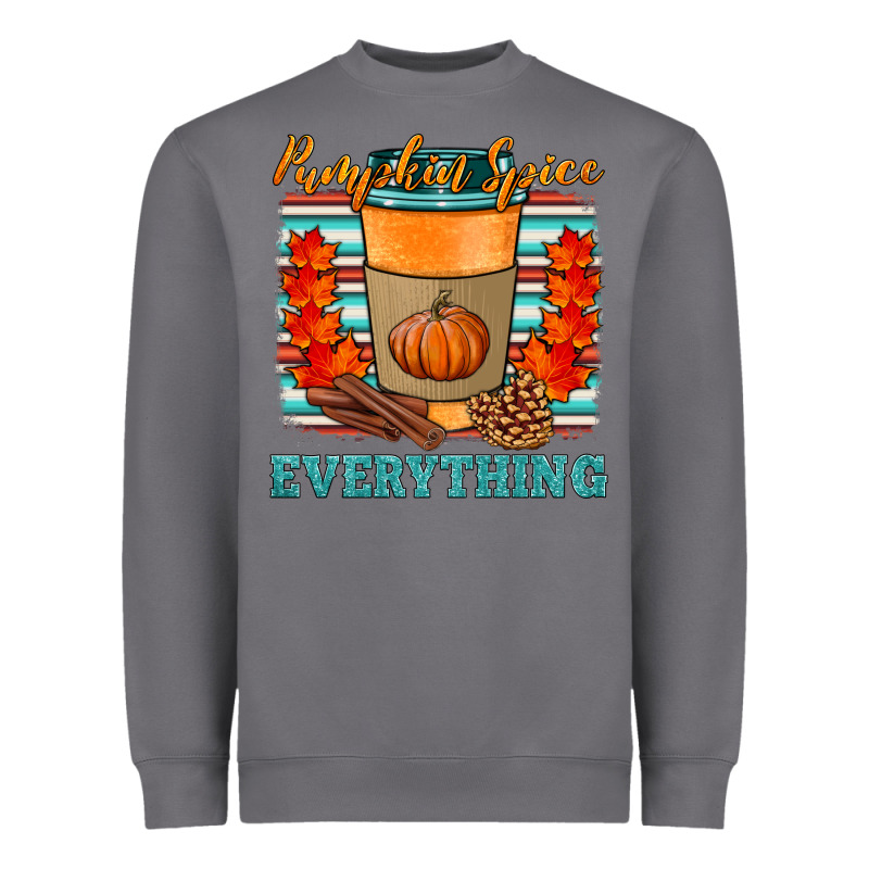 Pumpkin Spice Everything Heavyweight Sweatshirt by HRA Design Shop | Teevron