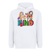White autism be kind Heavyweight Hoodie - NancyCooperArtShop