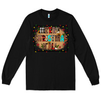 Black merry christmas y'all Long Sleeve Tee - JahusDesignShop