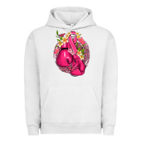 Pigment Lunar Rock cancer boxing gloves with ribbon Urban Hoodie - NancyCooperArtShop