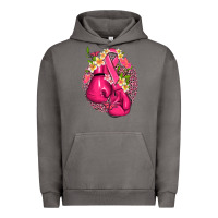 Pigment Tornado cancer boxing gloves with ribbon Urban Hoodie - NancyCooperArtShop