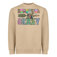 Mushroom beautiful crazy Heavyweight Sweatshirt - CowhideDigitalArt