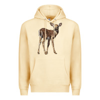 Pina Colada white tailed fawn deer Premium Hoodie - LillyAllenDesigns