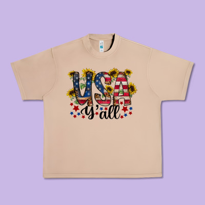 Usa Yall Urban Heavy Tee Designed By Racoondesign