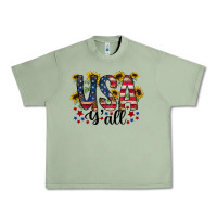 Oil Green usa yall Urban Heavy Tee - RacoonDesign