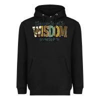 Black she speaks with wisdom proverbs 31 26 Heavyweight Hoodie - NancyCooperArtShop