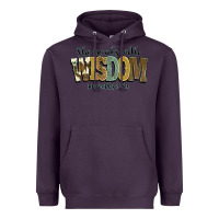 Plum she speaks with wisdom proverbs 31 26 Heavyweight Hoodie - NancyCooperArtShop