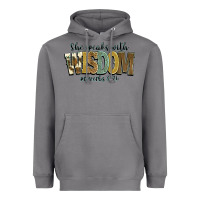 Storm she speaks with wisdom proverbs 31 26 Heavyweight Hoodie - NancyCooperArtShop