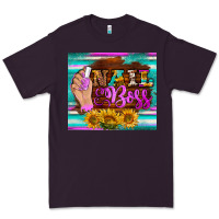 Plum nail boss tumbler Premium Tee - BarkalooDesign