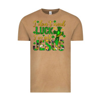 Vintage Camel i dont need luck ive got jesus st. patricks day Vintage Tee - Neo Western