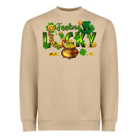 Mushroom feeling lucky Heavyweight Sweatshirt - FaDigitalArtStudio