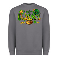 Storm feeling lucky Heavyweight Sweatshirt - FaDigitalArtStudio
