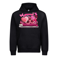 Black cancer truck back view Urban Hoodie - NancyCooperArtShop