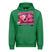 Emerald cancer truck back view Urban Hoodie - NancyCooperArtShop