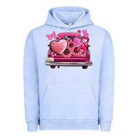 Pigment Grape Ice cancer truck back view Urban Hoodie - NancyCooperArtShop