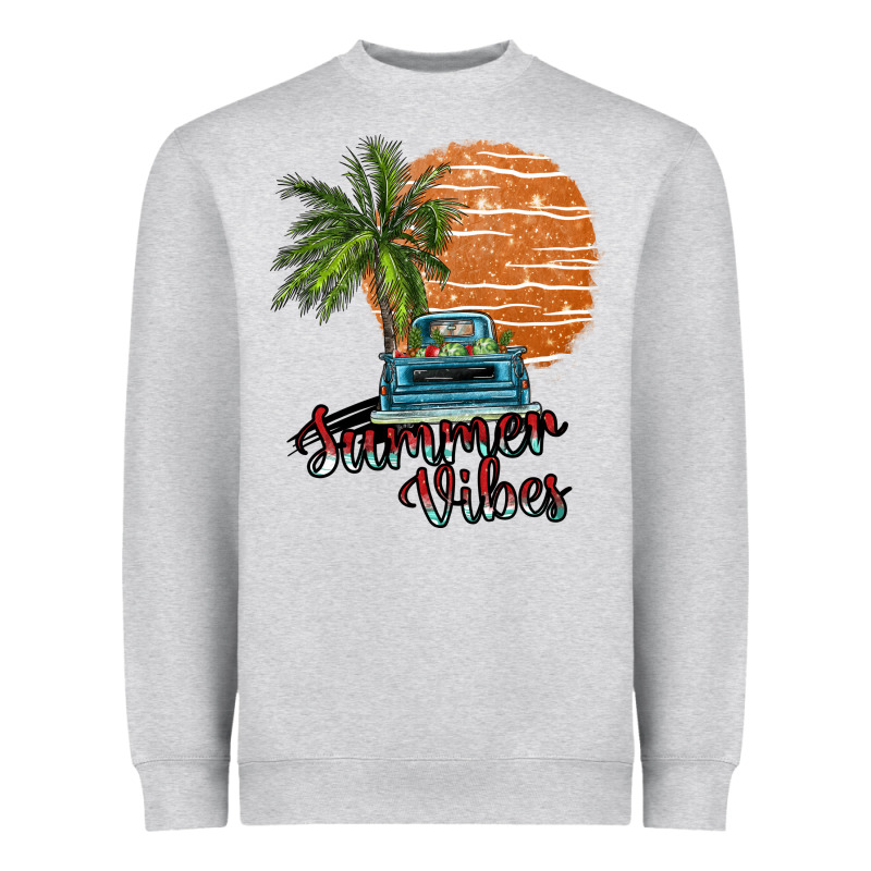Summer Vibes Heavyweight Sweatshirt by SublimationCraftShop | Teevron