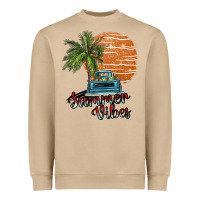 Mushroom summer vibes Heavyweight Sweatshirt - SublimationCraftShop