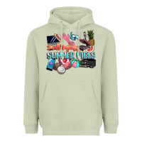 Matcha small businesses summer vibe Heavyweight Hoodie - NancyCooperArtShop