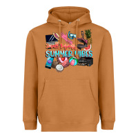 Meerkat small businesses summer vibe Heavyweight Hoodie - NancyCooperArtShop