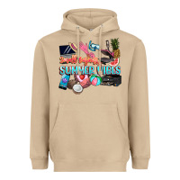 Mushroom small businesses summer vibe Heavyweight Hoodie - NancyCooperArtShop