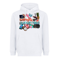 White small businesses summer vibe Heavyweight Hoodie - NancyCooperArtShop