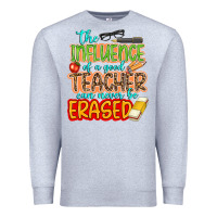 Heather Grey the influence of a good teacher Premium Sweatshirt - NancyCooperArtShop