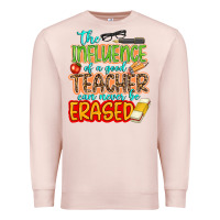 Pale Pink the influence of a good teacher Premium Sweatshirt - NancyCooperArtShop