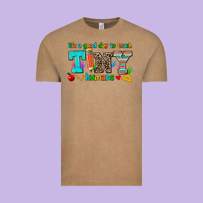 Its A Good Day To Teach Tiny Humans Vintage Tee Designed By Adodesignshop