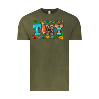 Vintage Olive its a good day to teach tiny humans Vintage Tee - AdoDesignShop