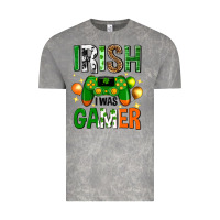 Cloud Rock irish i was gamer st. patricks day Vintage Tee - Neo Western