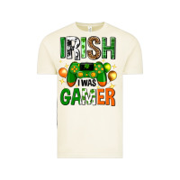 Vintage Arctic irish i was gamer st. patricks day Vintage Tee - Neo Western
