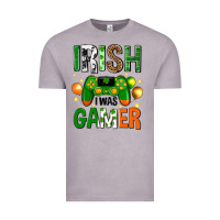 Vintage Zinc irish i was gamer st. patricks day Vintage Tee - Neo Western