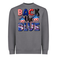 Storm Back the blue 4th of july Heavyweight Sweatshirt - CowGirlArtShop