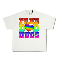 Pistachio lgbtq free dad hugs Urban Heavy Tee - HRA Design Shop