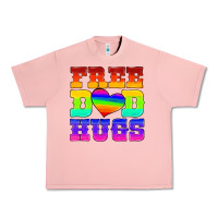 Salmon lgbtq free dad hugs Urban Heavy Tee - HRA Design Shop